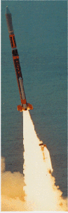 Image rocket taking off with Yohkoh onboard
